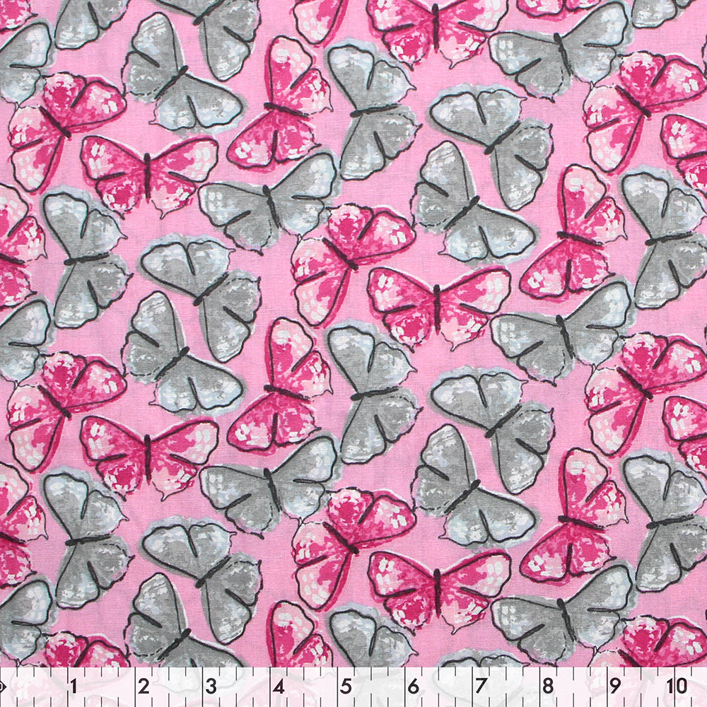 FABRIC CREATIONS Fat Quarter Pre-Cut Fabric - Summertime Paris - 45 x 53cm (18in x 21in)