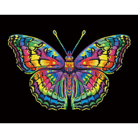 NEON BUTTERFLY (17.1" x 21.1" - 43,5cm x 53,7cm)