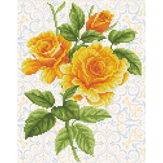 Yellow Rose Bouquet (14.2 X 11 - 36Cm X 28Cm)