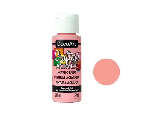 Crafters Acrylic Paint: 2oz Craft & Hobby - DOGWOOD PINK
