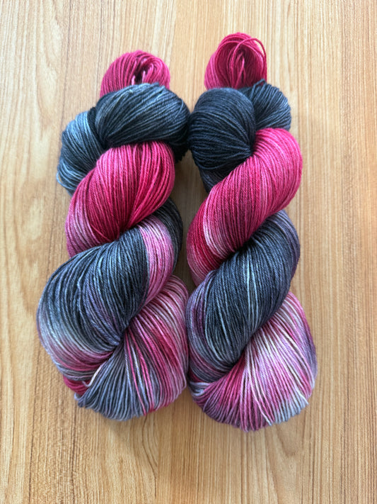 Merino Sock - Vampire Kiss
