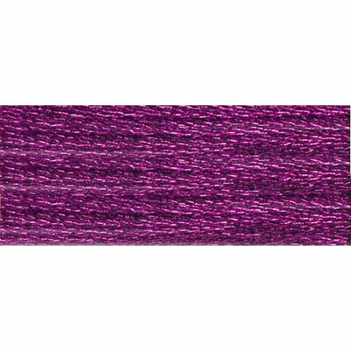 DMC #317W Light Effects Floss 8m - E718