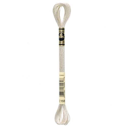 DMC #317W Light Effects Floss 8m - E168