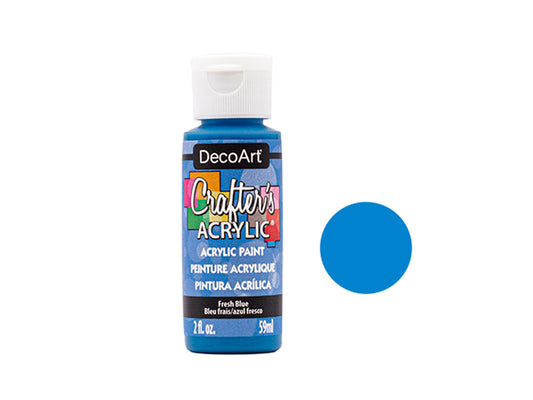 Crafters Acrylic Paint: 2oz Craft & Hobby - FRESH BLUE
