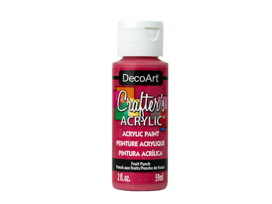 Crafters Acrylic Paint: 2oz Craft & Hobby - FRUIT PUNCH