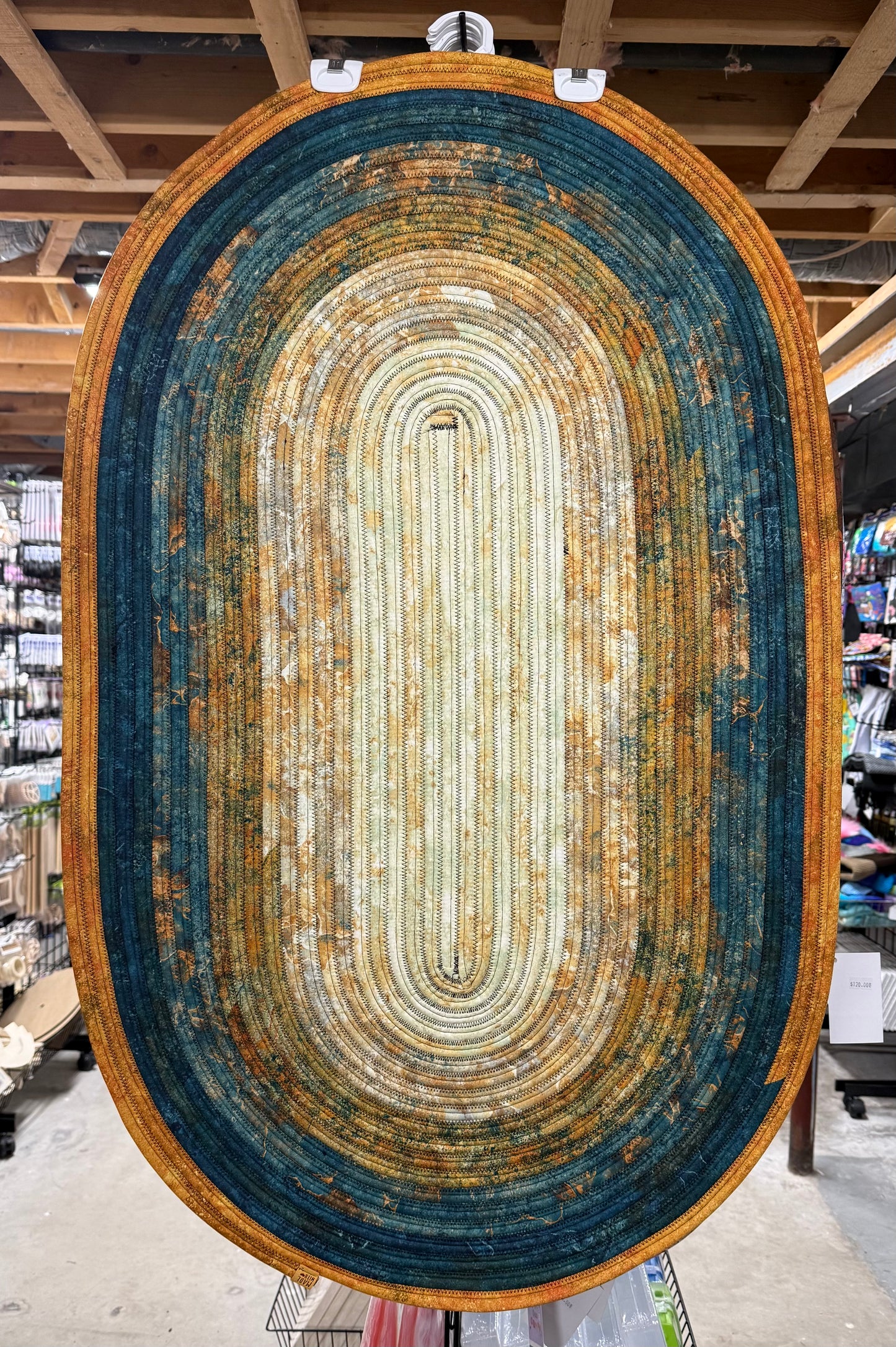 PRE-ORDER Jelly Roll Rug Oxidized Copper  28” x44”