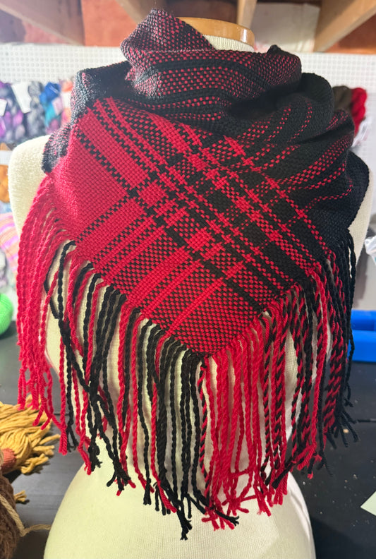 Hero Cowl Handwoven Wool/Acrylic Blend