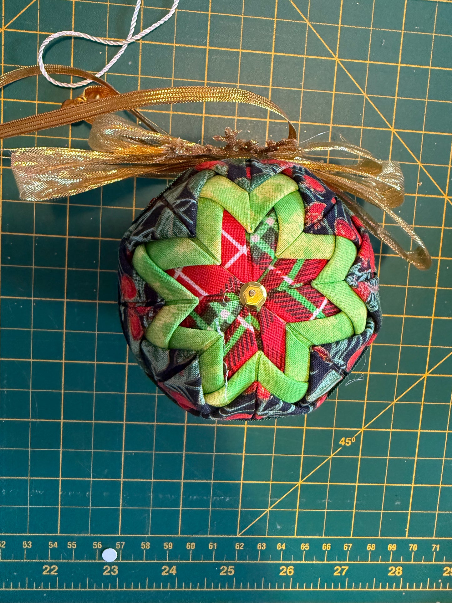 Fabric Christmas Ornament