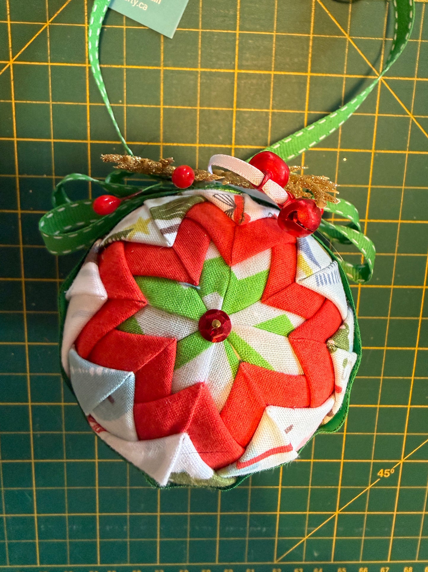 Fabric Christmas Ornament