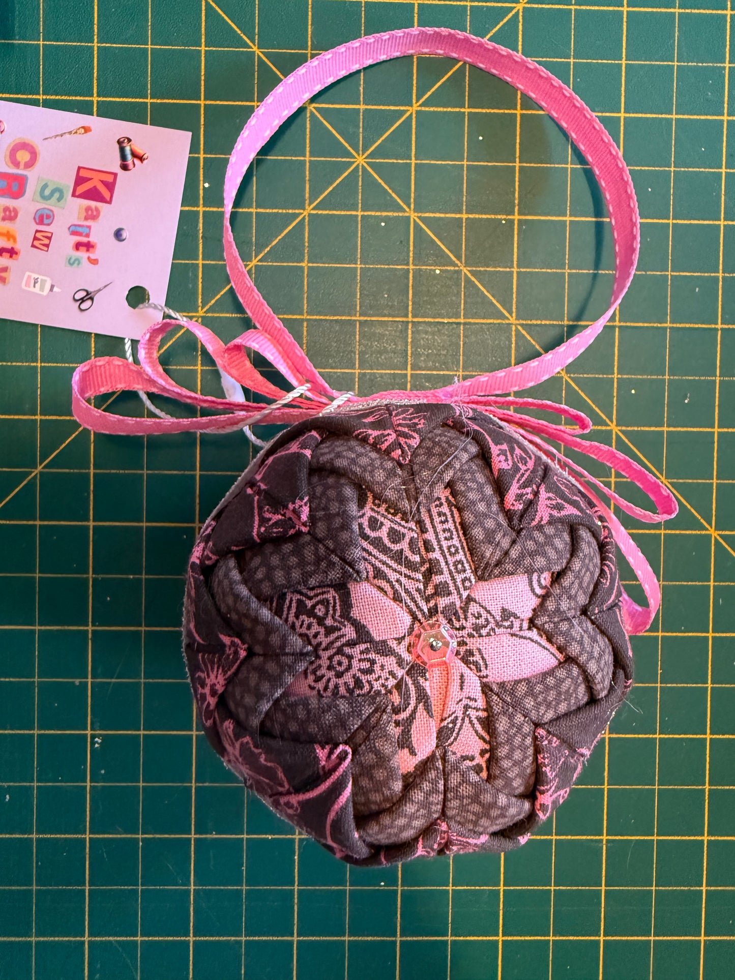 Fabric Christmas Ornament