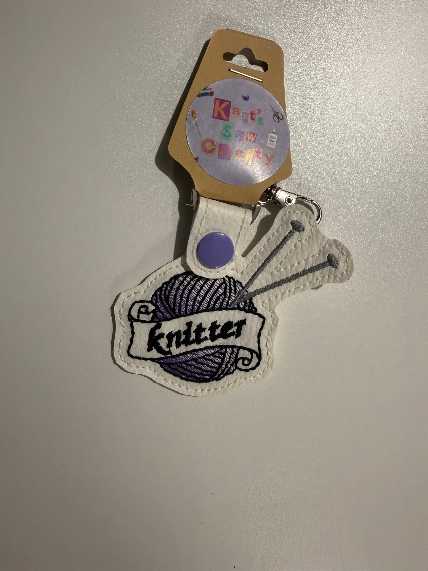 Knitter Purple