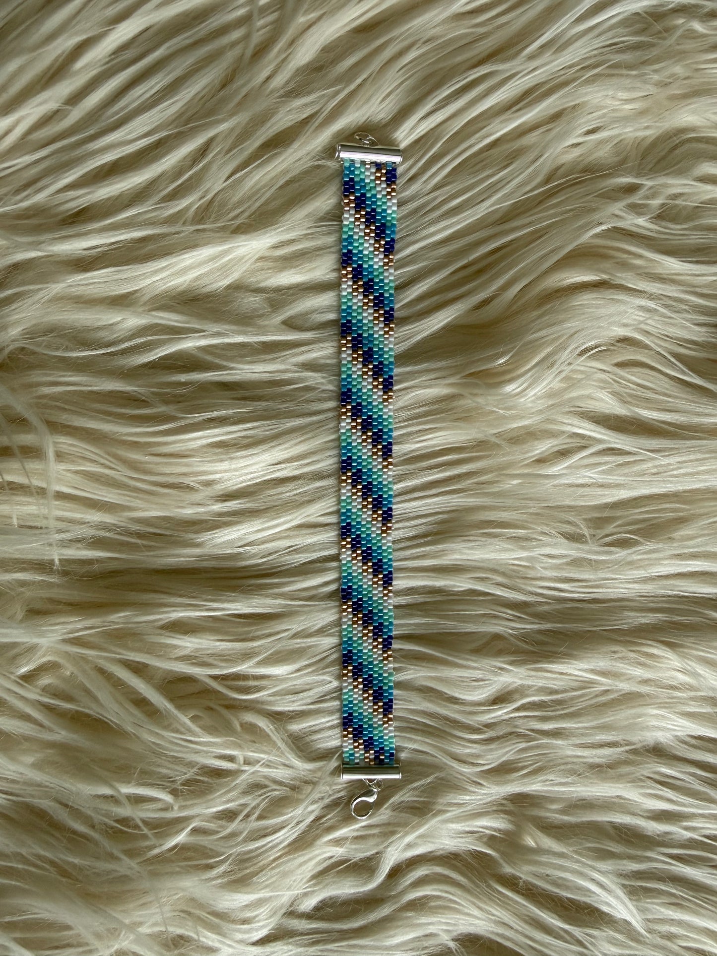 Beaded Bracelet 6.5”