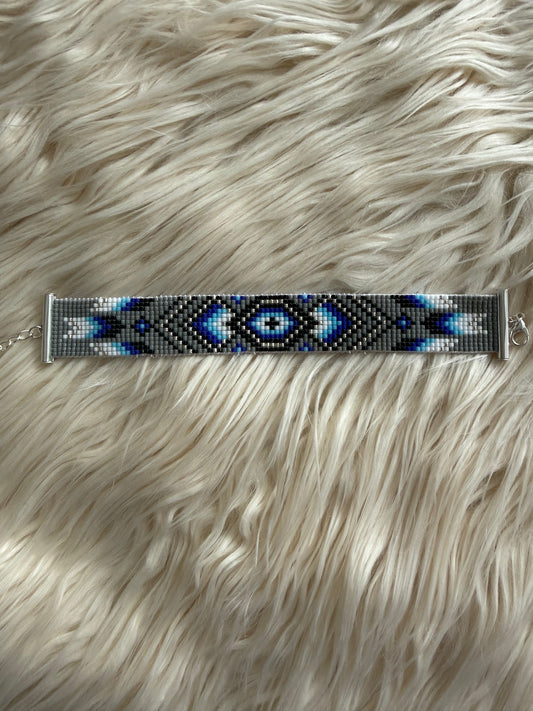 Beaded Bracelet (Delica Beads)Adjustable Size