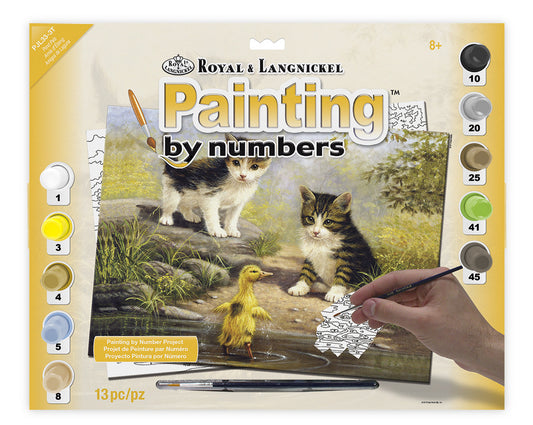 Junior Painting By Numbers, Large - Pond Pals