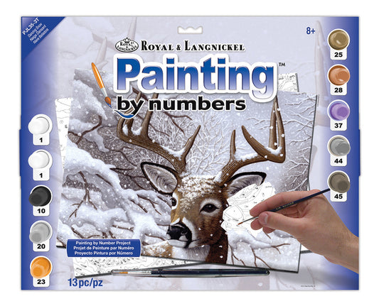 Junior Painting By Numbers, Large - Dancing in the Snow