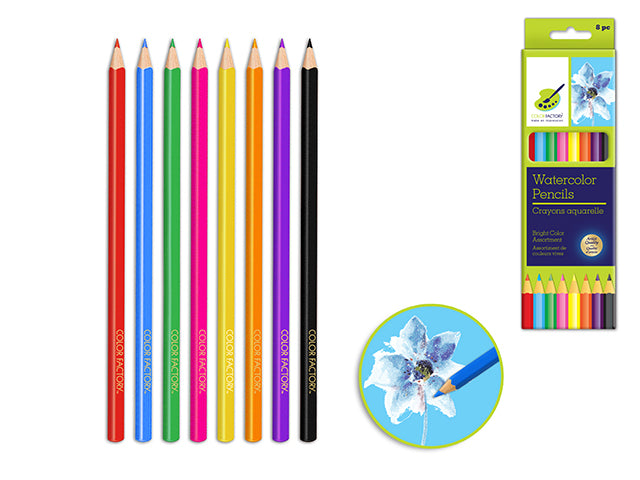 Color Factory Tool: Watercolor Pencils x8 3.0mm