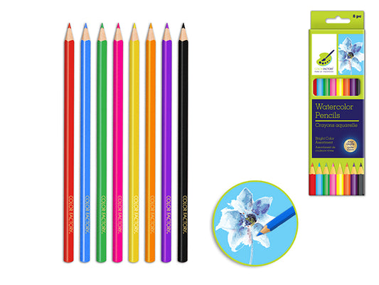 Color Factory Tool: Watercolor Pencils x8 3.0mm