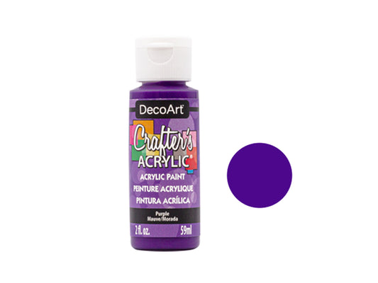Crafters Acrylic Paint: 2oz Craft & Hobby - PURPLE