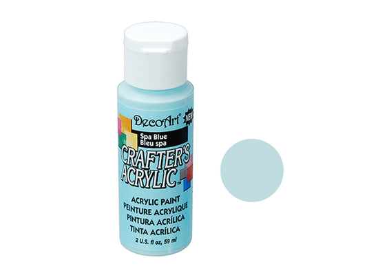 Crafters Acrylic Paint: 2oz Craft & Hobby - SPA BLUE