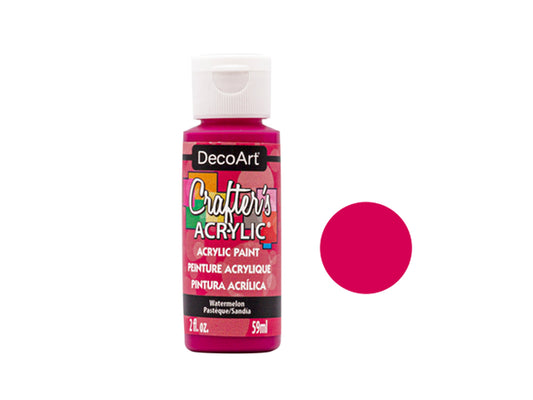 Crafters Acrylic Paint: 2oz Craft & Hobby - WATERMELON