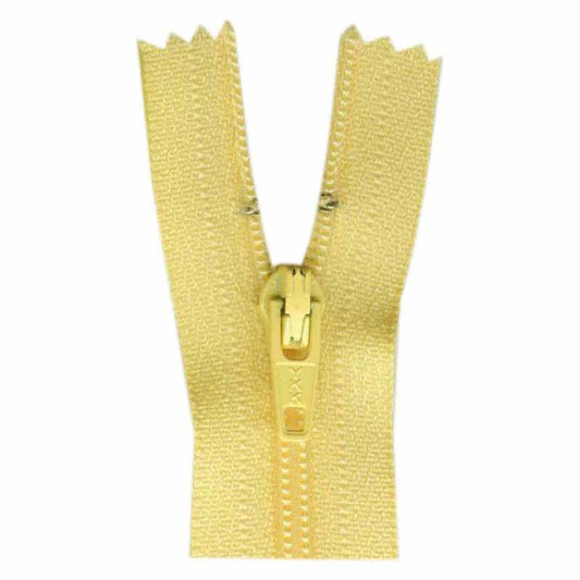 COSTUMAKERS General Purpose Closed End Zipper 23cm (9″) - Butter - 1700