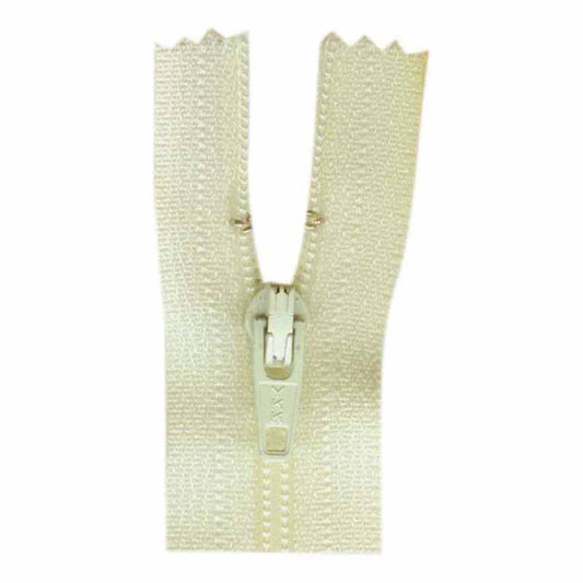 COSTUMAKERS General Purpose Closed End Zipper 23cm (9″) - Ivory - 1700