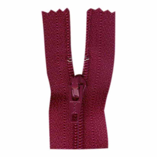 COSTUMAKERS General Purpose Closed End Zipper 18cm (7″) - Plum - 1700