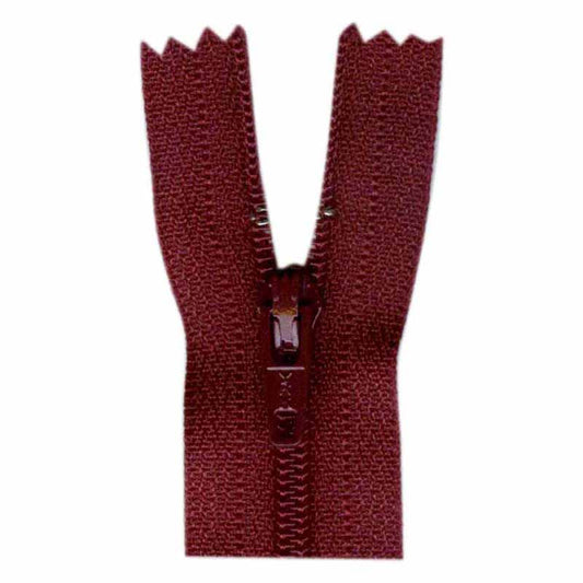 COSTUMAKERS General Purpose Closed End Zipper 23cm (9″) - Wine - 1700